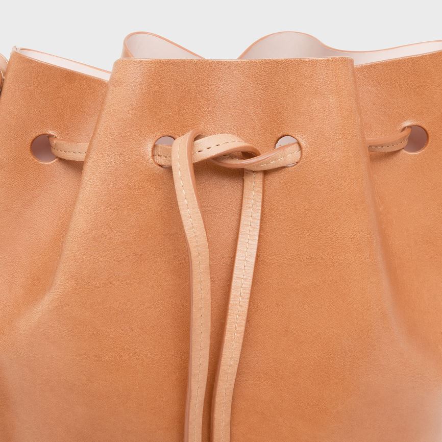 Women's Mansur Gavriel Mini Bucket Bags Light Brown | AU 8741VF